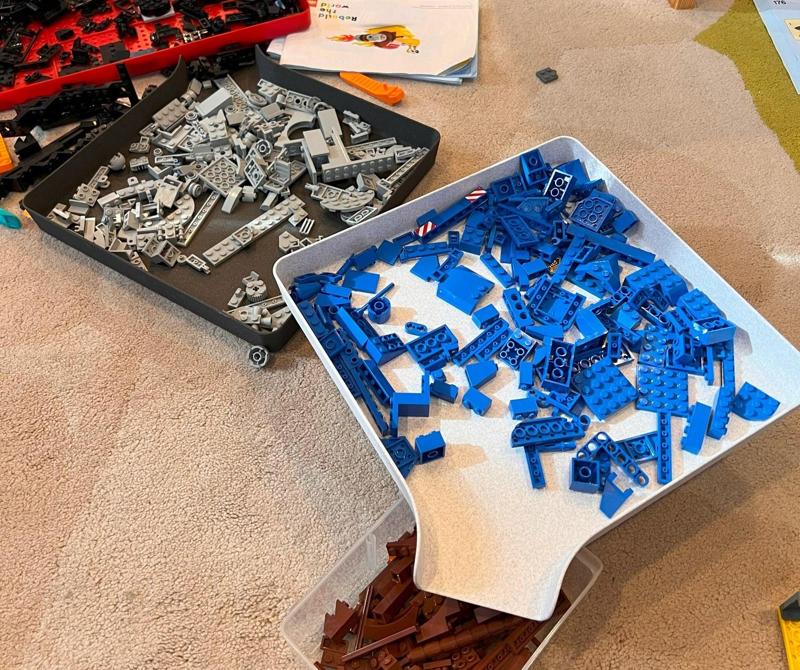 Lego Funnel Trays