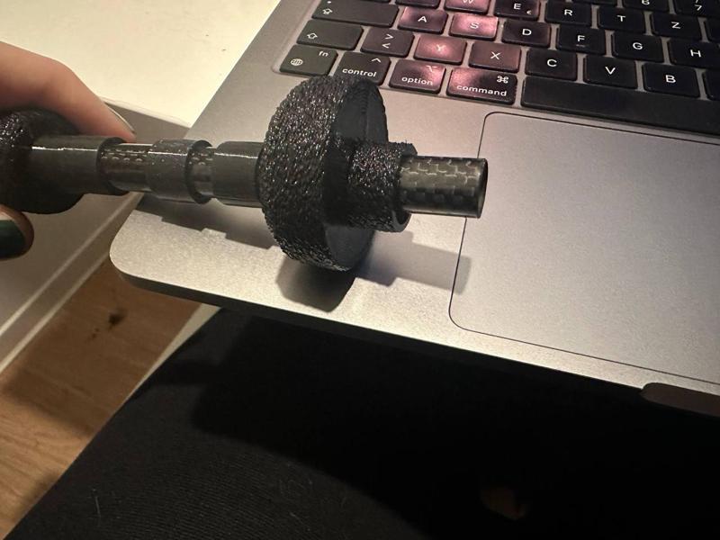 Jugger - staff handle limiter (1cm height, 14mm core diameter)