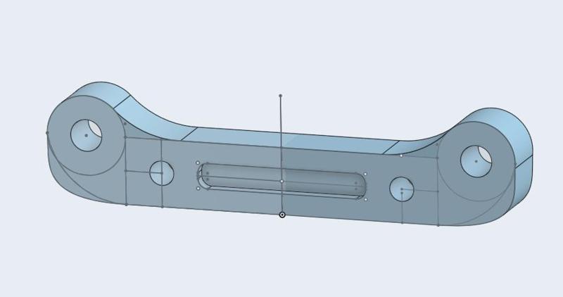 A Arm replacement part - part no. X15-WJ01 for XLH RC Truggy X9115 X9116