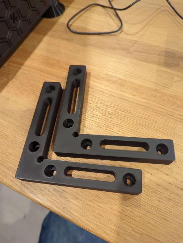 Right angle clamp/ Positionierwinkel