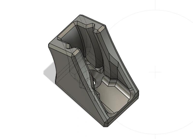 Air tool \ Pneumatic tool hangers, quick to print! Low filament use! No supports!