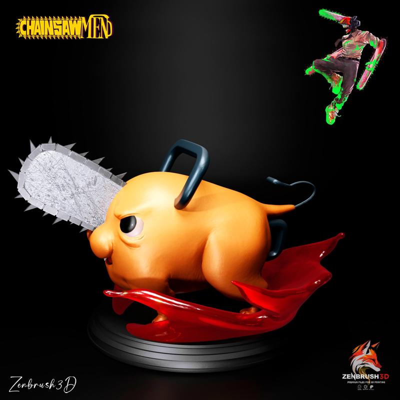 Pochita - Chainsaw man 3D PRINTING