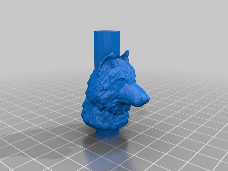 Wolf Head 810er Drip Tip