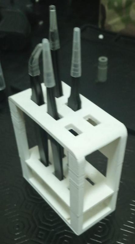 Antistatic tweezers holder