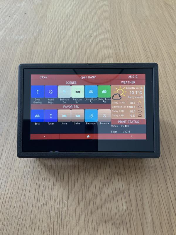 Waveshare ESP32-S3 Touch LCD Housing & Magnetic Stand