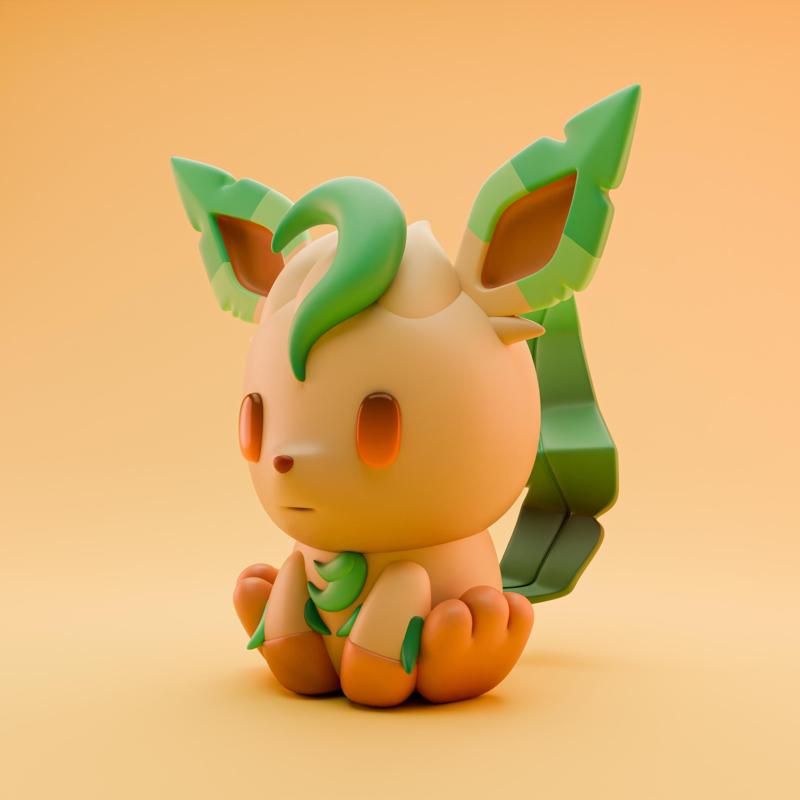 LEAFEON, EEVEE EVOLUTION - POKEMON