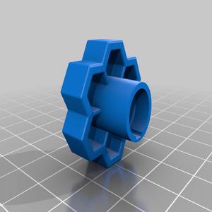 Ender Extruder Knob w/Gear Retention Sleeve