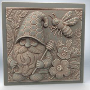BEE GNOME Bas-Relief Figures - STL File