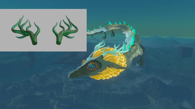 The legend of Zelda - Tears of the Kingdom - Dragon Horns