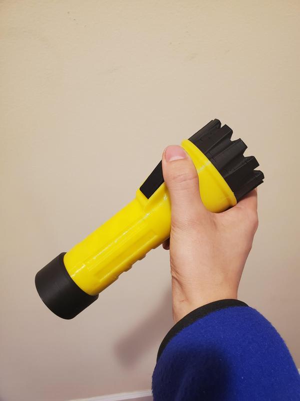 Lethal Company - Pro Flashlight Prop - 1:1 Scale Model