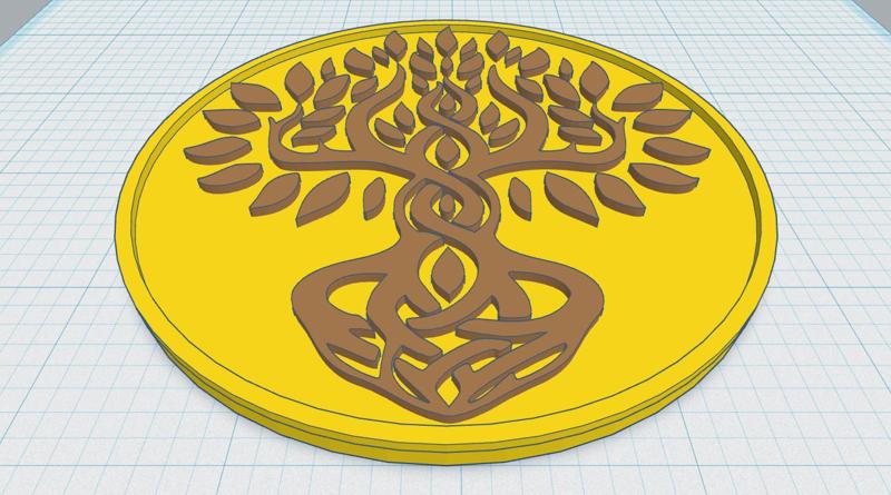 Celtic / Norse - Tree Of Life Coaster 37