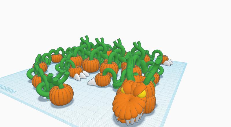 Shakaworld3d Pumpkin Patch Dragon Challenge