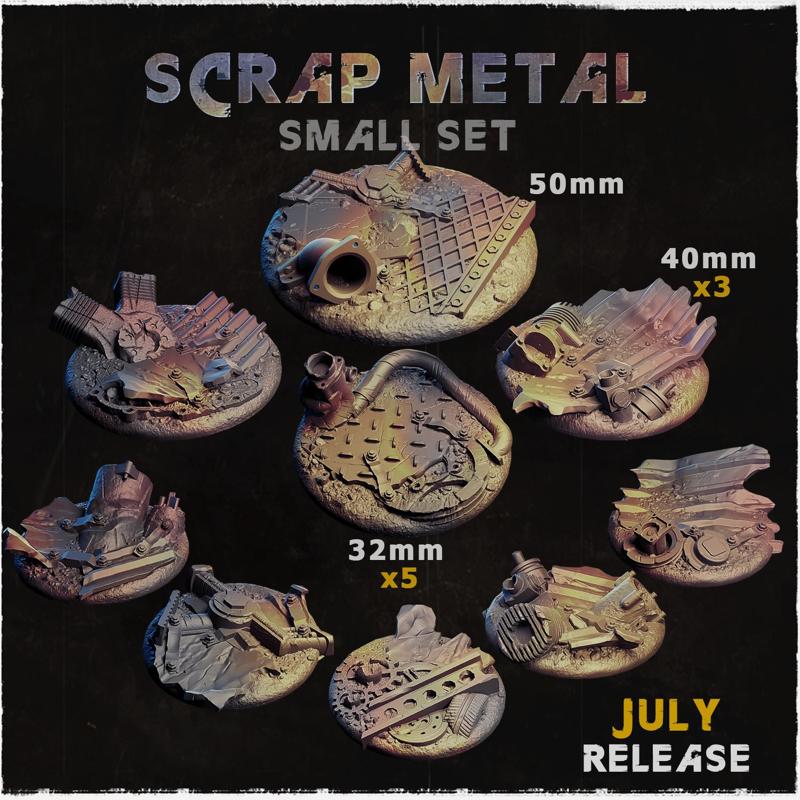 Scrap Metal - Bases & Toppers (Small Set)