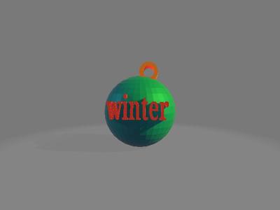 ornament keychain