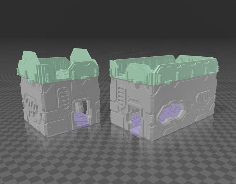 Space Ape Small Buildings Kit