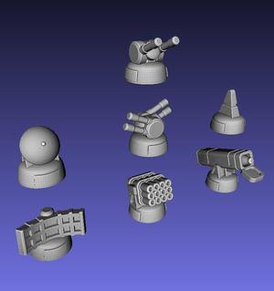 Soviet Turrets Set #2 - Yakult