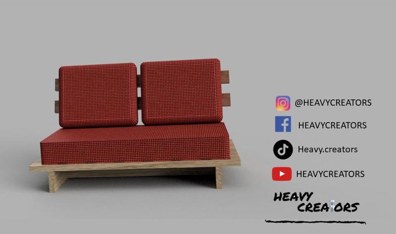 Miniature furniture prototype for models