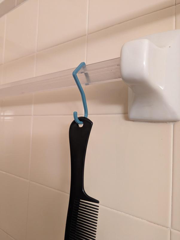 Square Shower Bar Hook