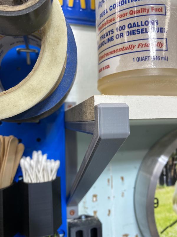 Shelf Bracket with above screw hole