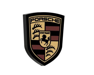Porsche Logo Lightbox