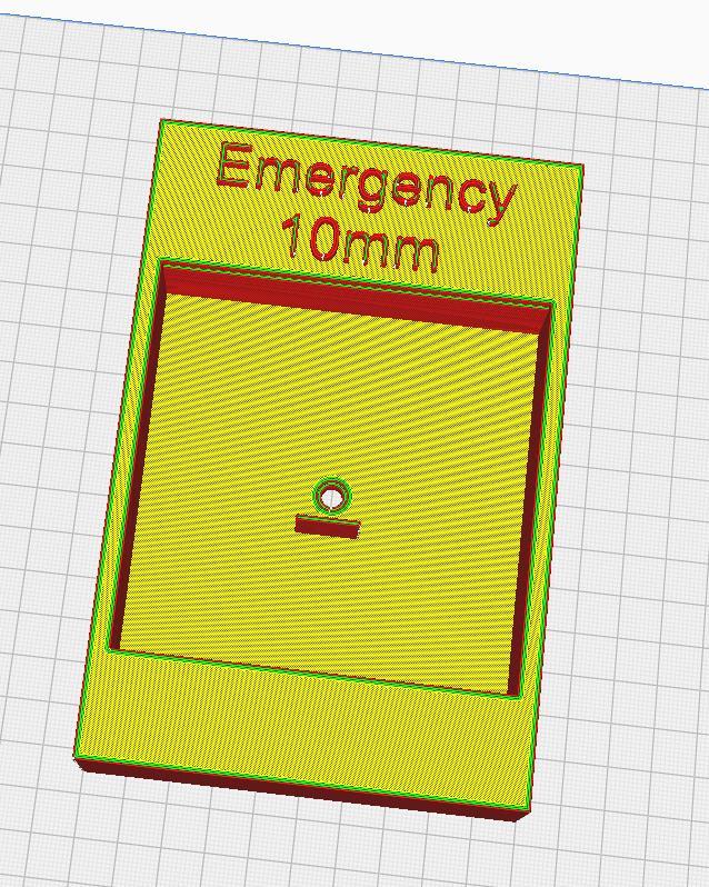 emergency 10 mm case break glass