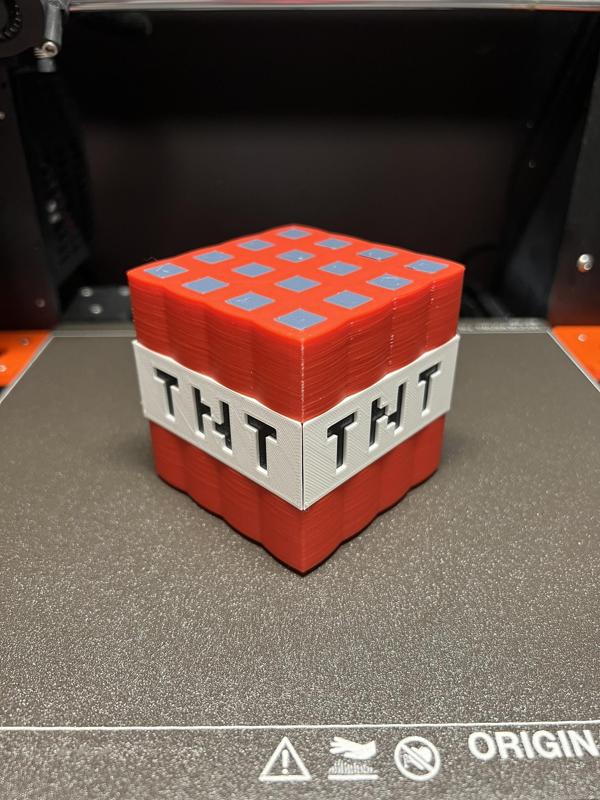 Minecraft TNT Treasure Box