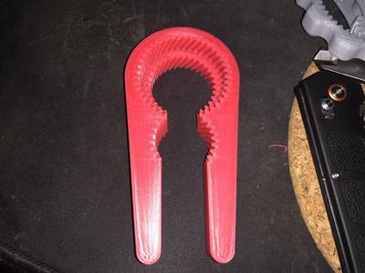 Bottle opener for Valio products