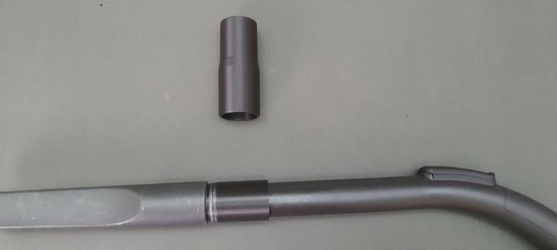 Adapter for Miele Attachments to Fit Rowenta Vacuum Cleaners (35 mm to 32 mm)