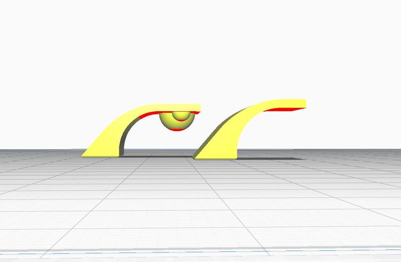 Test pour réglage support