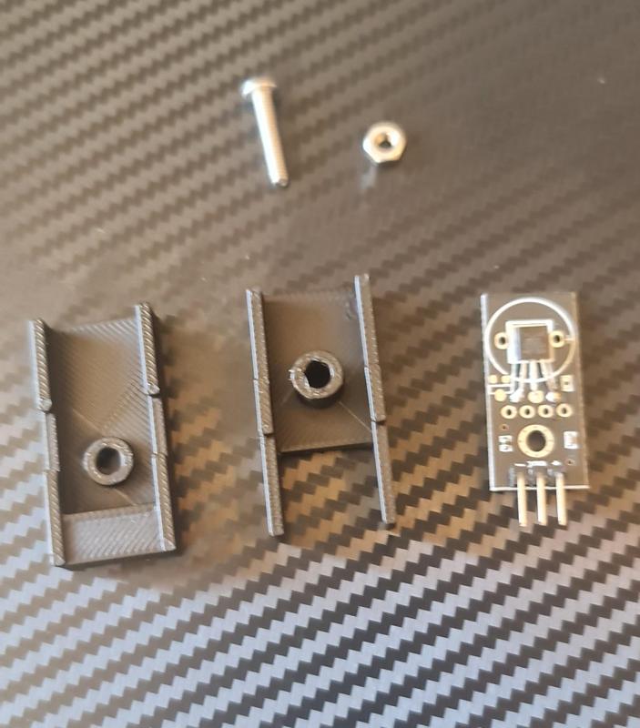 XTouch - Temperature sensor case Bambu Lab P1S