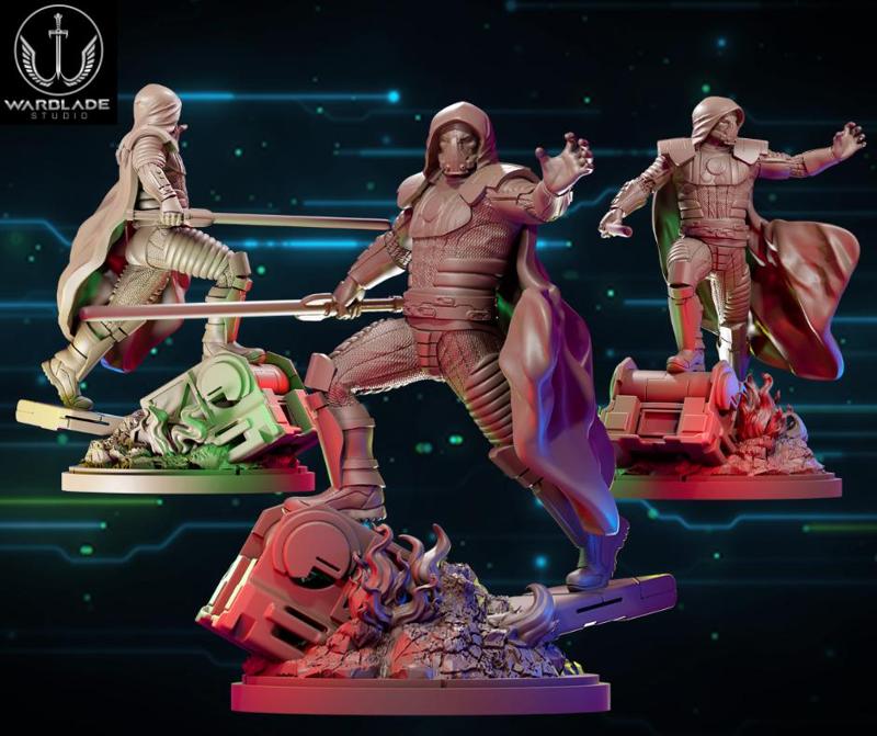 star wars shatterpoint darth malgus presupported included