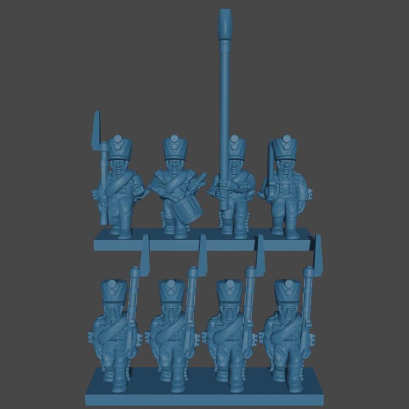 6-15mm Prussian Infantry in Covered Shakos (1813-15) NAP-PR-8