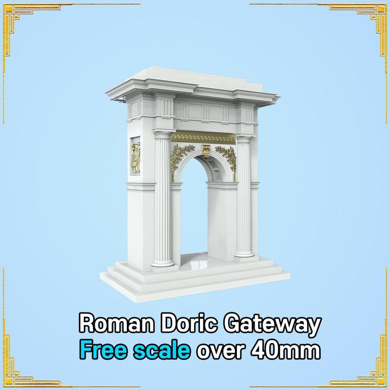 Roman Doric Gateway