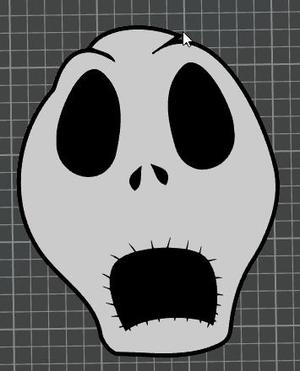 Jack Skellington face #1 - AMS READY