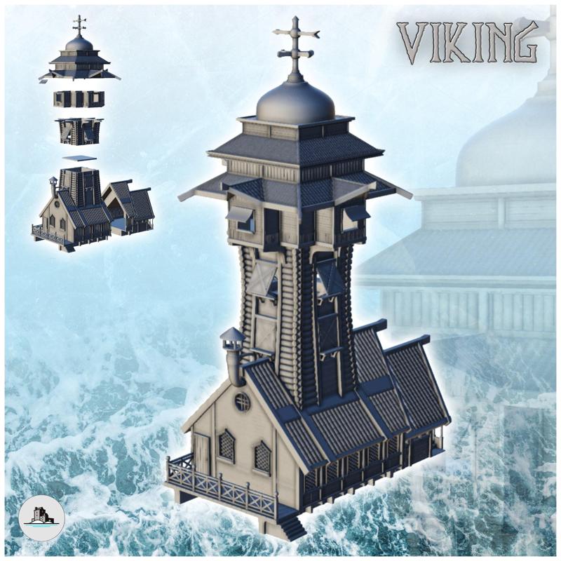 Scandinavian orthodox church - Alkemy Lord of Rings War of the Rose Warcrow Saga 28mm 15mm