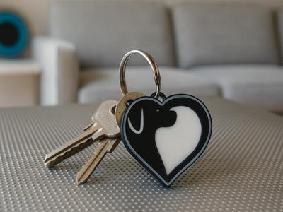 DOG KEYCHAIN