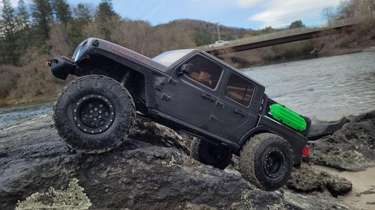 CGRC front and rear fender deletes for Axial SCX10-3 Jeep Gladiator