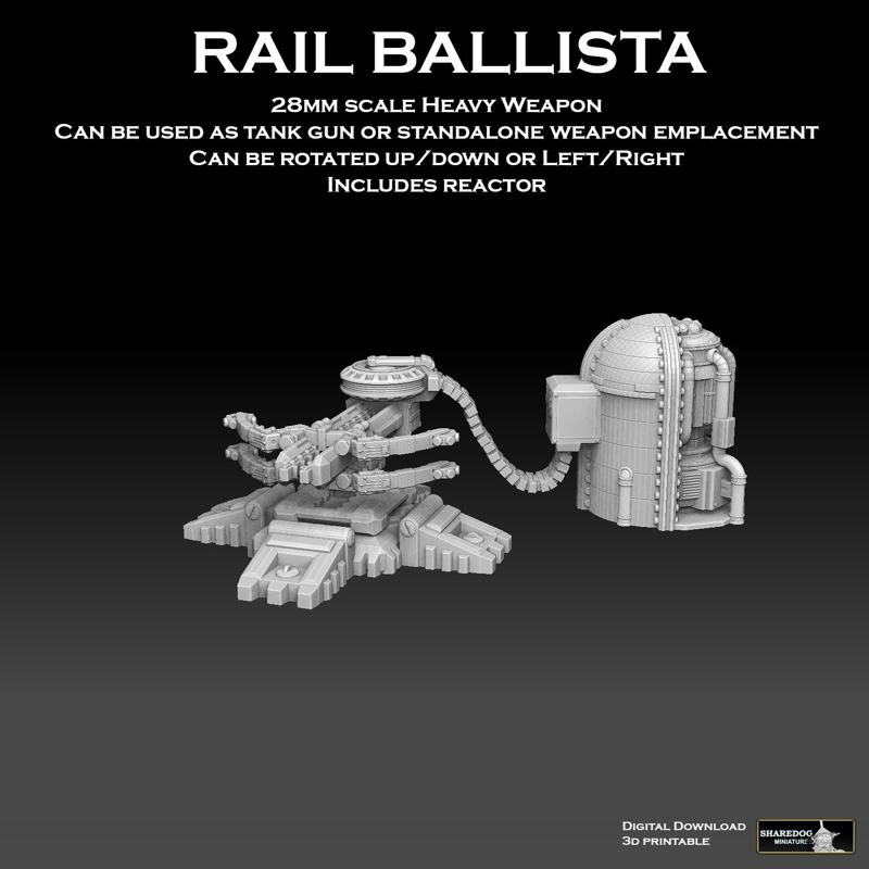 Ballista Rail Gun