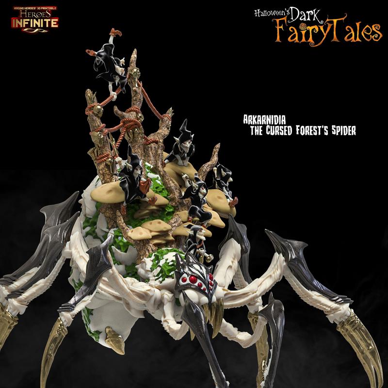 Arkanidia, the Cursed Forest's Spider