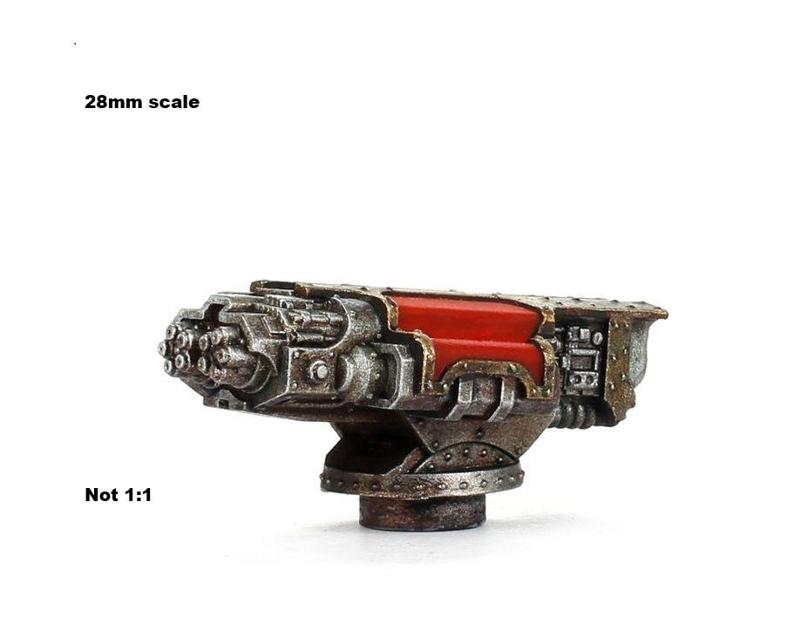 reaver titan carapace vulcan mega bolter