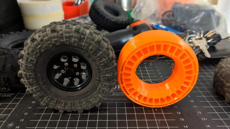 3.85" Tire Insert (1.55" wheel)