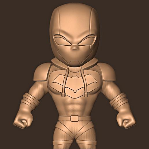 Redhood chibi / Gotham Knight