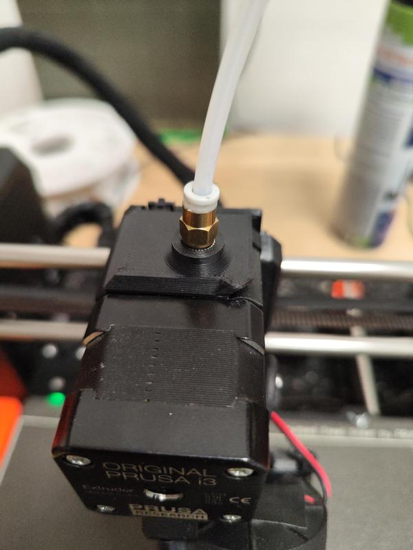 PTFE tube join extruder MK3+/MK2.5+