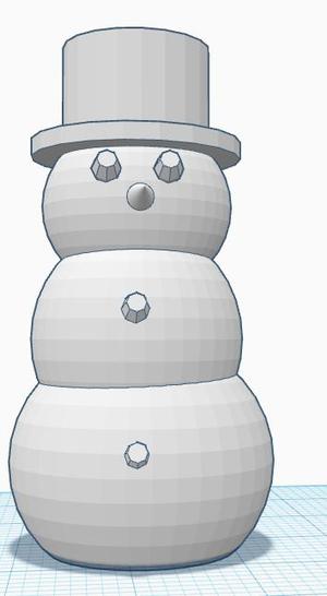 snowman pencil holder