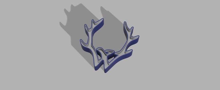 Freiwild logo / antlers (optionally illuminated)