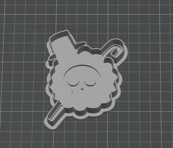 One Piece Brook Flag Pirate Cookie Cutter