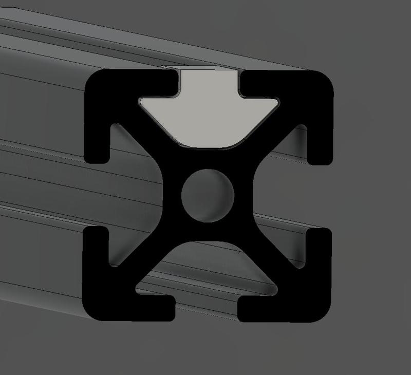 Ender 3 v2 - Aluminium Extrusion T Nut (base part for modelling)