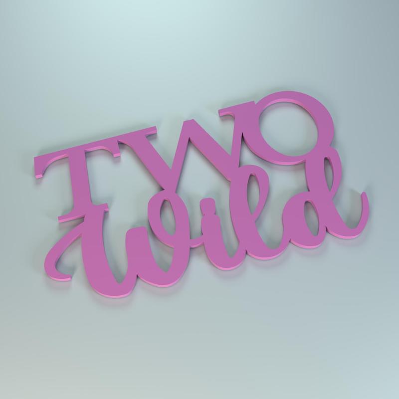 Two Wild - Birthday Decoration V2