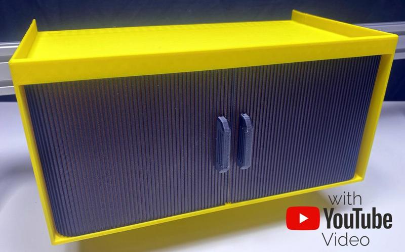 MT-SYSTEM Cabinet with Rolling Shutters ~0.3qm³ (Schrankfach mit Rolladentür)