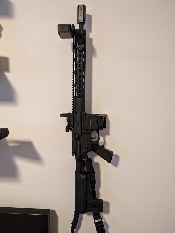 Airsoft (or real) Rifle Wall Mount